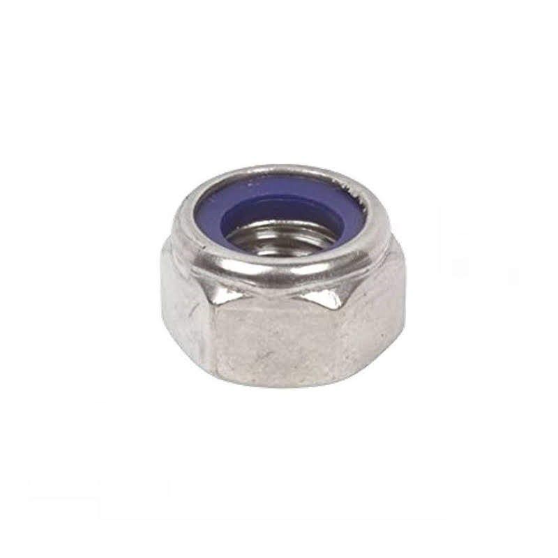 Stainless Steel Nylon Lock Hex Nut M4